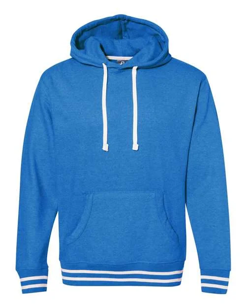 J. America 8649 Relay Fleece Hooded Sweatshirt - Royal