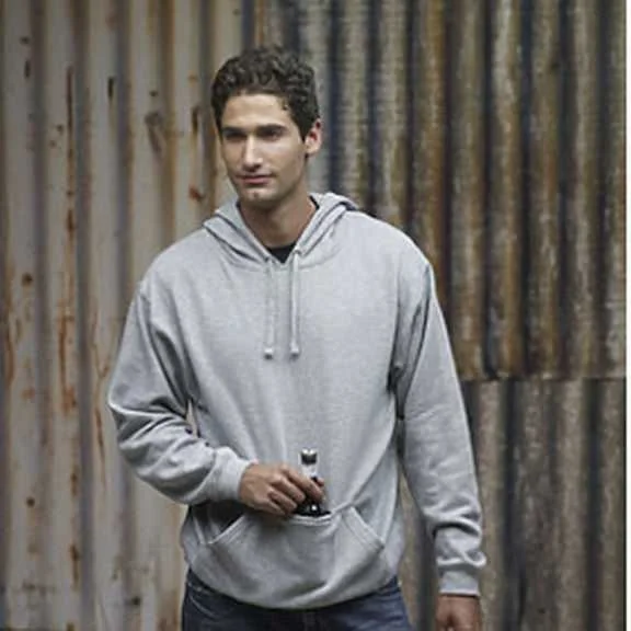 J. America 8815 Tailgate Hooded Sweatshirt - Oatmeal Heather