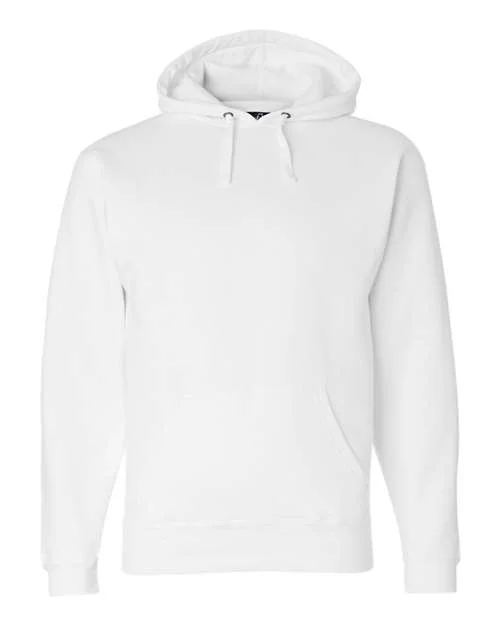 J. America 8824 Premium Hooded Sweatshirt - White