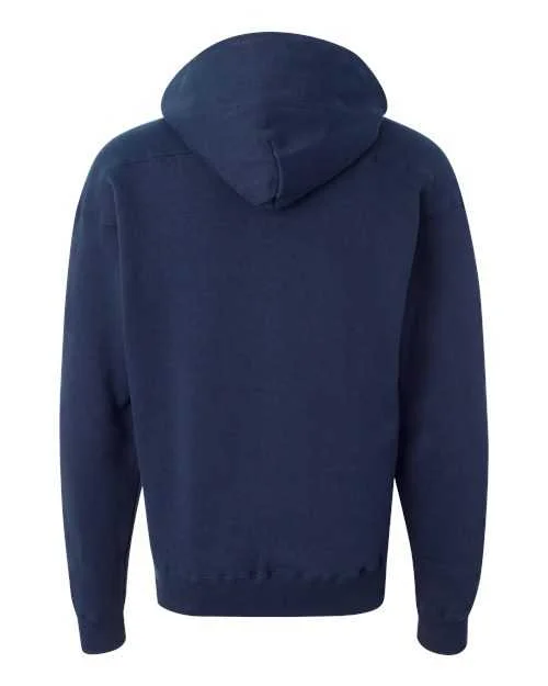 J. America 8830 Sport Lace Hooded Sweatshirt - True Navy