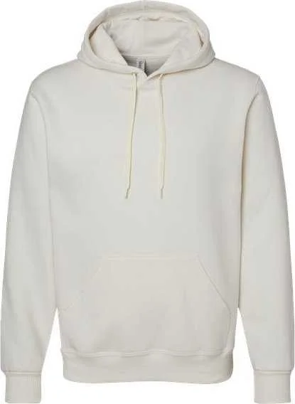 Jerzees 700MR Eco Premium Blend Ringspun Hooded Sweatshirt - Sweet Cream Heather