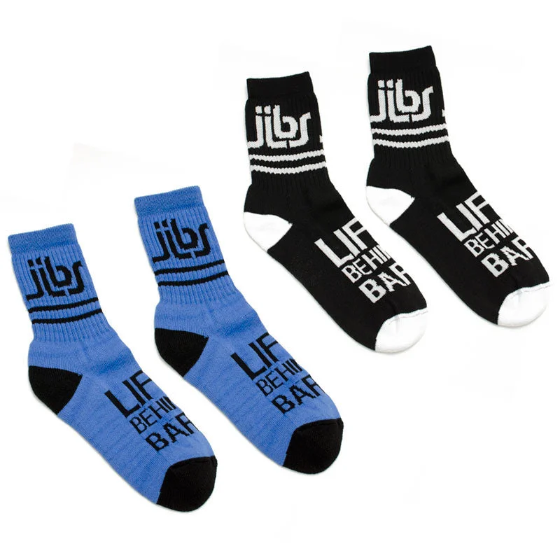 Jibs Classic 2-Pack Crew Socks