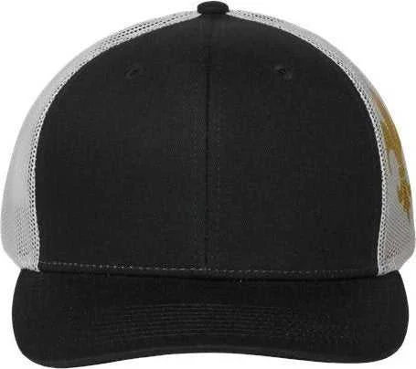 Kati S700M Printed Mesh Trucker Cap - Black Vegas Gold