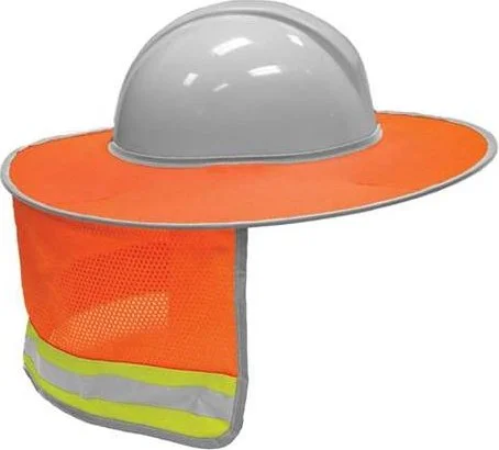 Kishigo 2873-2874 Full Brim Sun Shield - Orange