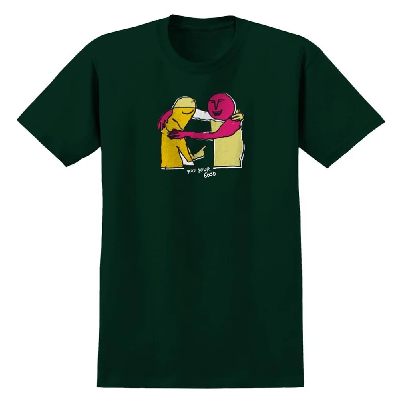 Krooked T-Shirt Your Good - Forest Green