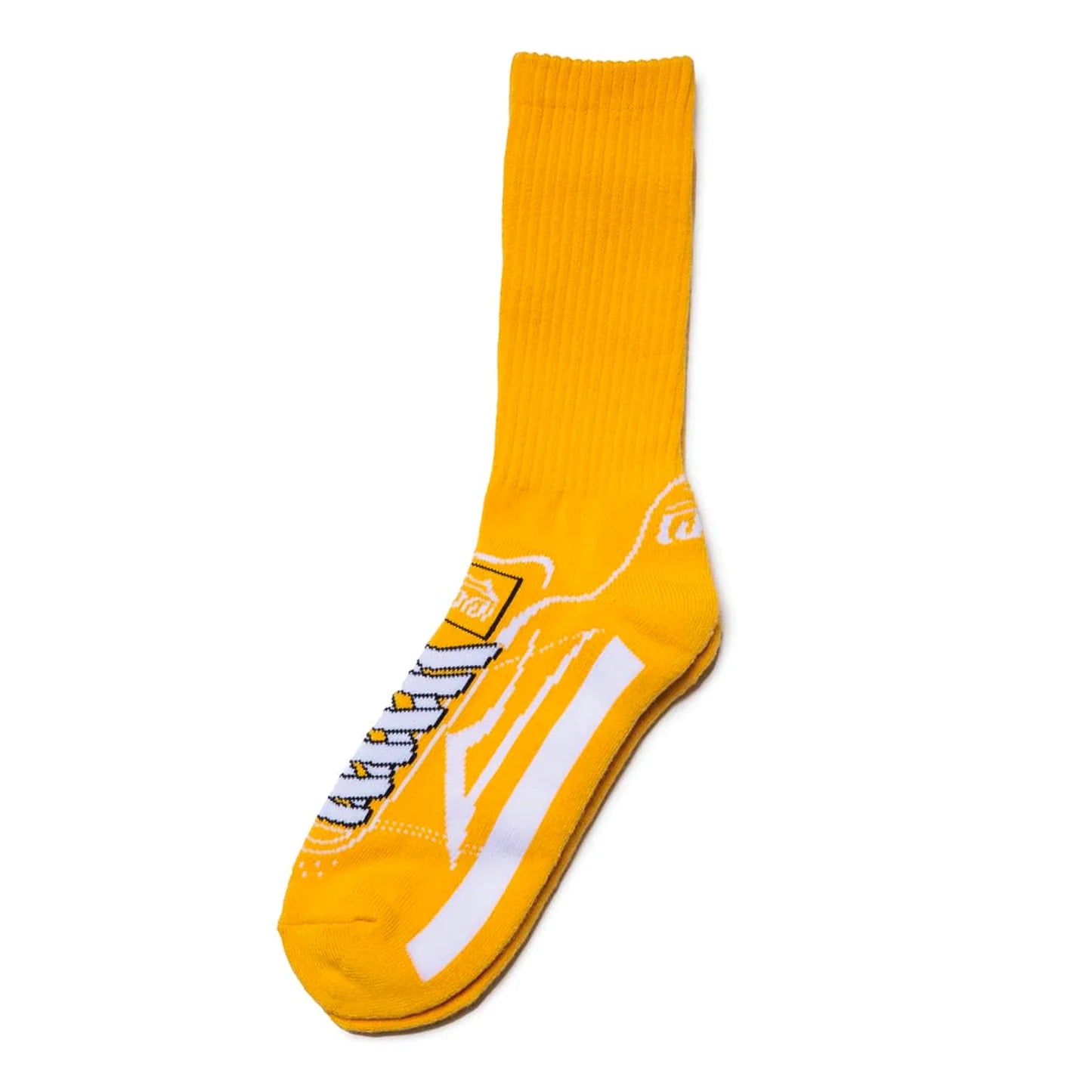 Lakai Manchester Crew Sock - Yellow