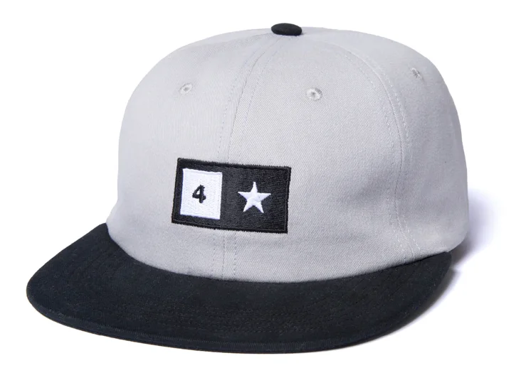 Lakai X Fourstar Bar Logo  Hat | Grey/Black