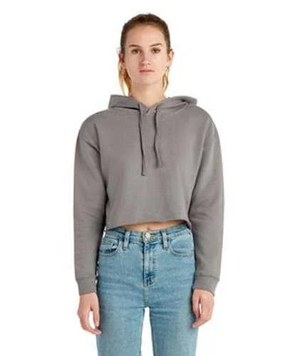 Lane Seven LS12000 Ladies' Cropped Fleece Hoodie - Storm