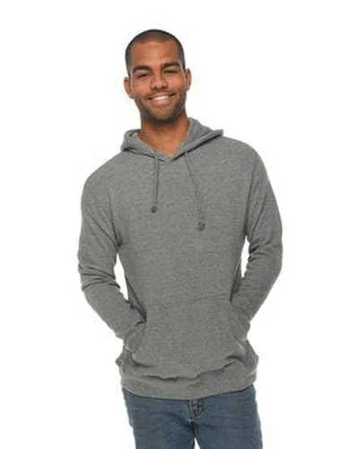 Lane Seven LS13001 Unisex French Terry Pullover Hooded Sweatshirt - Heather Graphite