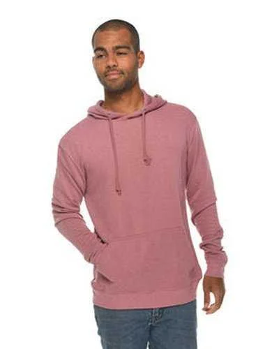 Lane Seven LS13001 Unisex French Terry Pullover Hooded Sweatshirt - Mauve