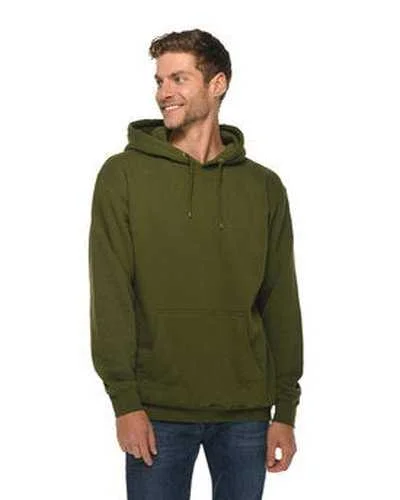 Lane Seven LS14001 Unisex Premium Pullover Hooded Sweatshirt - Army Green