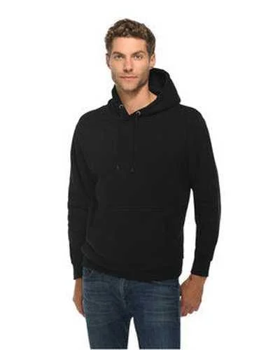 Lane Seven LS14001 Unisex Premium Pullover Hooded Sweatshirt - Black