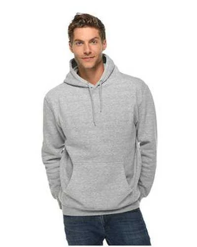 Lane Seven LS14001 Unisex Premium Pullover Hooded Sweatshirt - Heather Gray