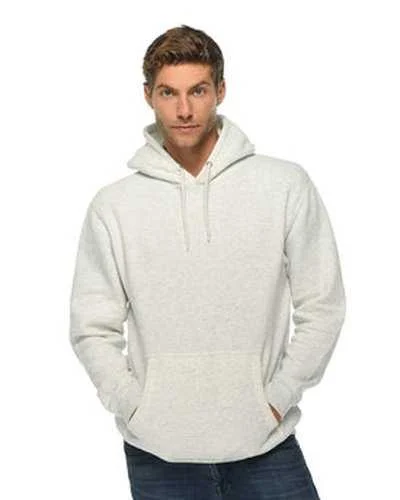 Lane Seven LS14001 Unisex Premium Pullover Hooded Sweatshirt - Oatmeal Heather