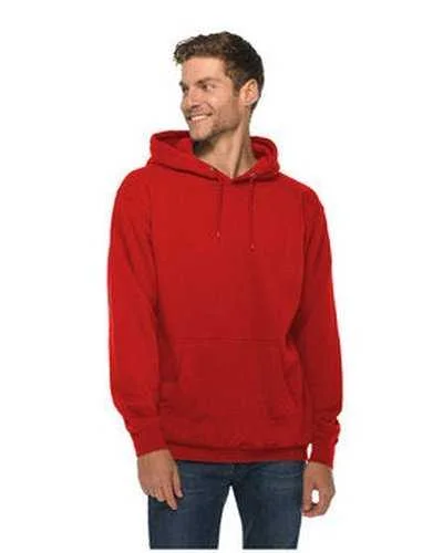 Lane Seven LS14001 Unisex Premium Pullover Hooded Sweatshirt - Red