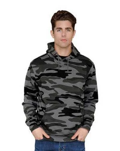 Lane Seven LS14001 Unisex Premium Pullover Hooded Sweatshirt - Slate Camo