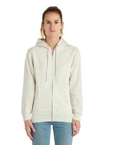 Lane Seven LS14003 Unisex Premium Full-Zip Hooded Sweatshirt - Oatmeal Heather