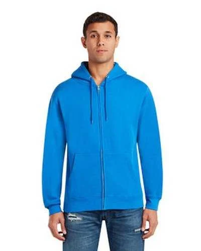 Lane Seven LS14003 Unisex Premium Full-Zip Hooded Sweatshirt - Royal