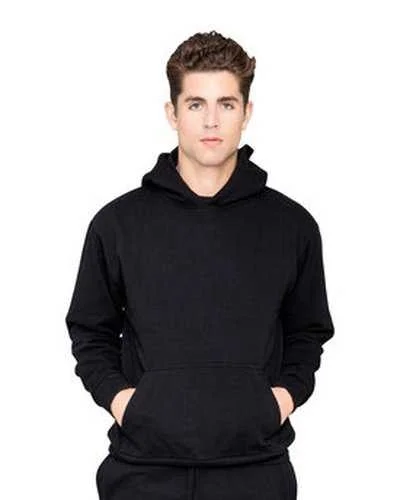 Lane Seven LS16001 Unisex Urban Pullover Hooded Sweatshirt - Black