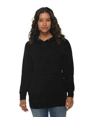 Lane Seven LS19001 Unisex Heavyweight Pullover Hooded Sweatshirt - Black