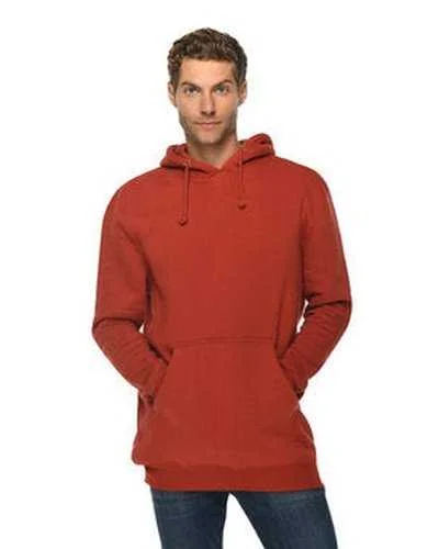 Lane Seven LS19001 Unisex Heavyweight Pullover Hooded Sweatshirt - Paprika