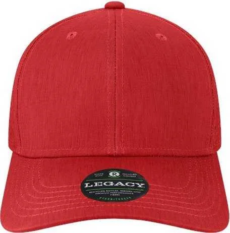 Legacy REMPA Reclaim Mid-Pro Adjustable Cap - Eco Cardinal