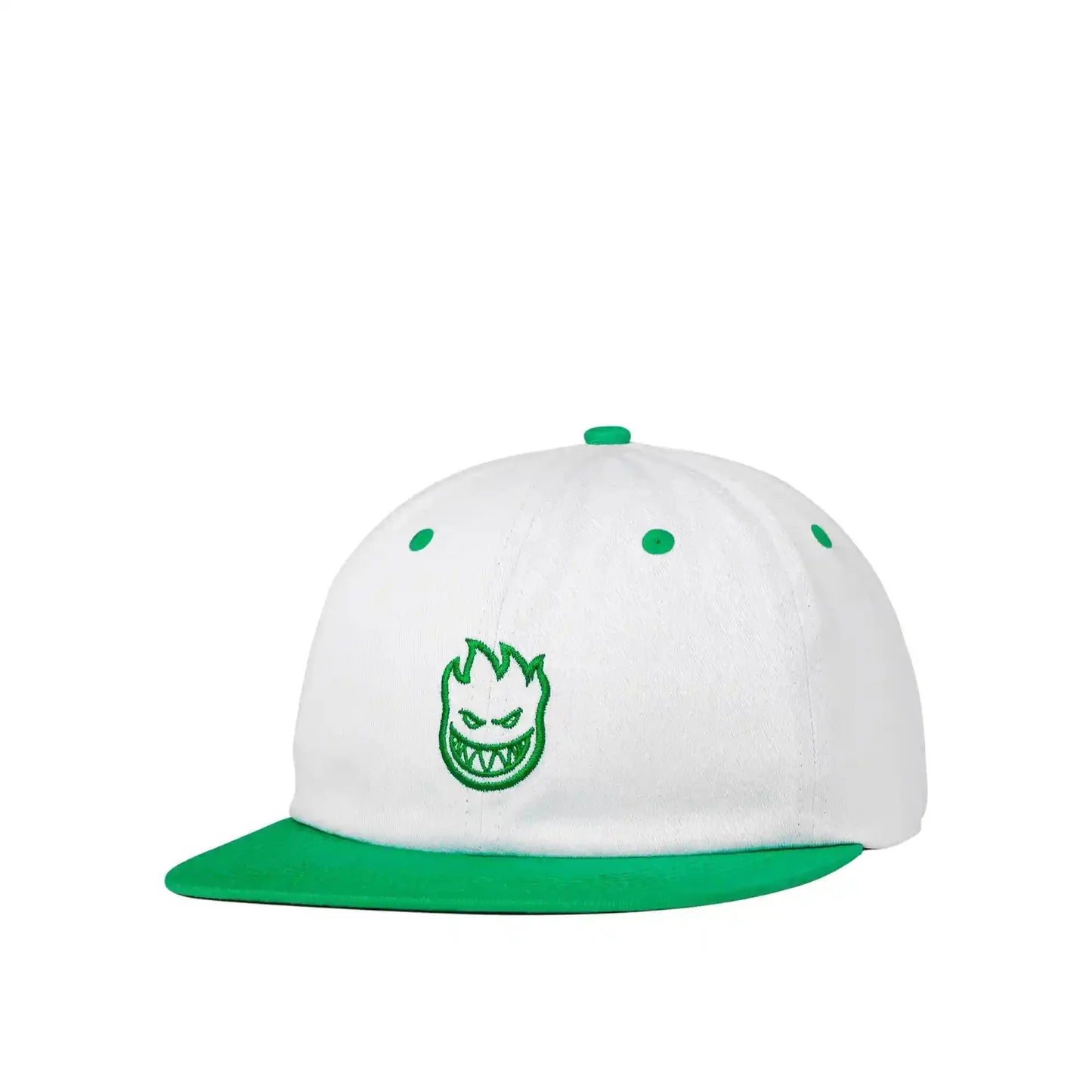 Lil Bighead Snapback | White Green