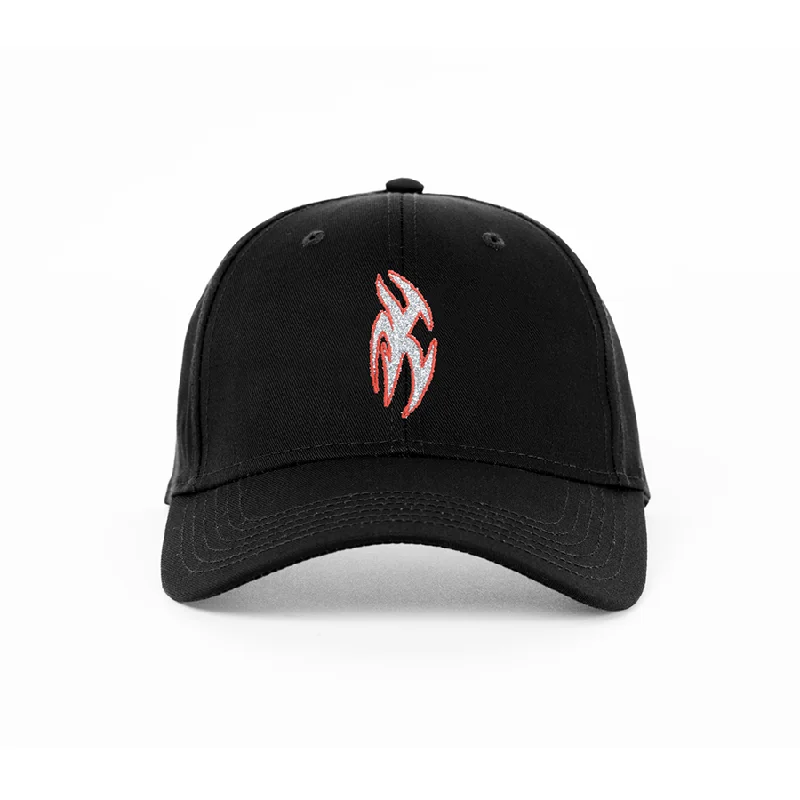 Limosine Shadow Box Hat (Black w/Silver Sparkle Vinyl)