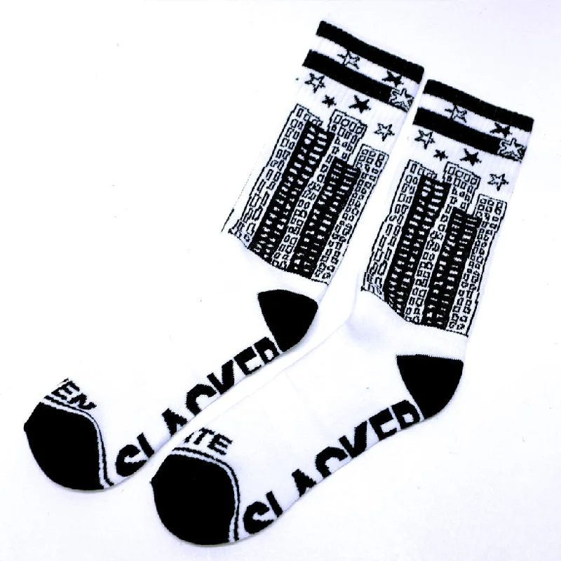 Lovenskate Slacker Socks - White