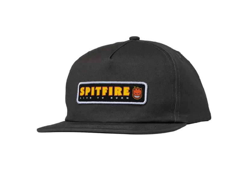 LTB Patch Snapback | Black Charcoal