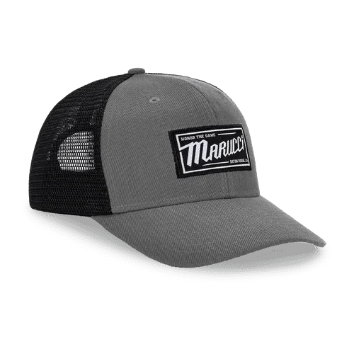 Marucci Wood Shed Trucker Cap - Gray Black