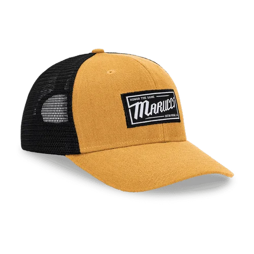 Marucci Wood Shed Trucker Cap - Khaki Black