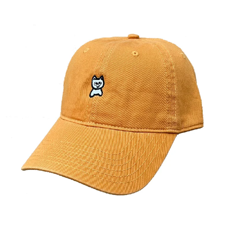 Meow Unstructured Hat [Mustard]