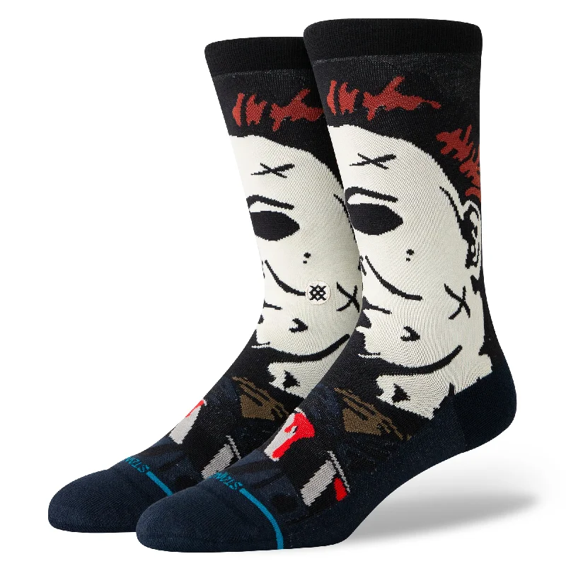 Michael Myers Socks | Navy