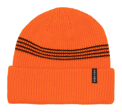 MiniStripe Beanie | Orange