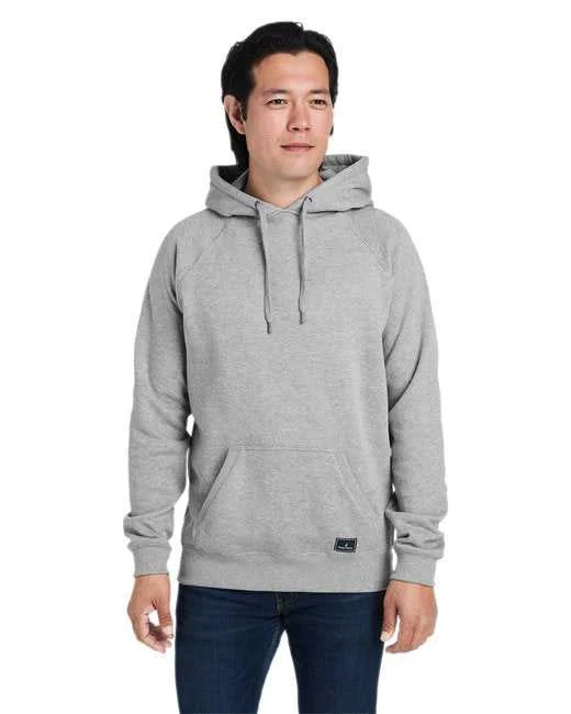 Nautica N17199 Unisex Anchor Pullover Hooded Sweatshirt - Oxford Heather