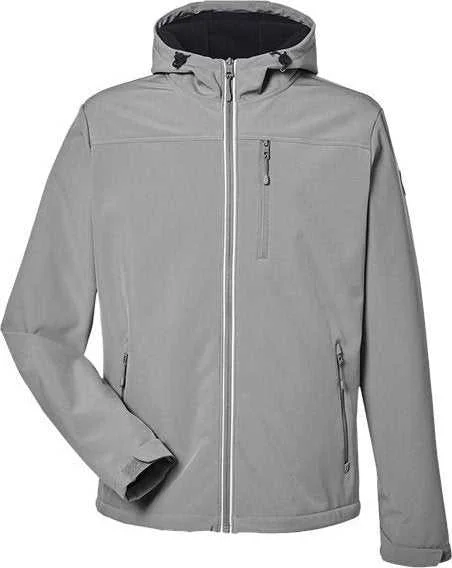 Nautica N17789 Wavestorm Softshell Hooded Jacket - Graphite