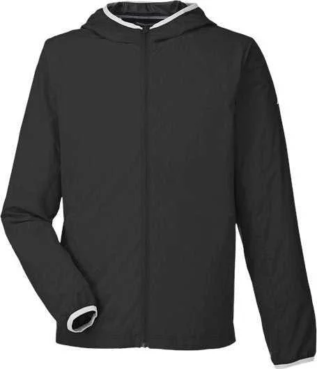 Nautica N17926 Stillwater Hooded Windbreaker - Black