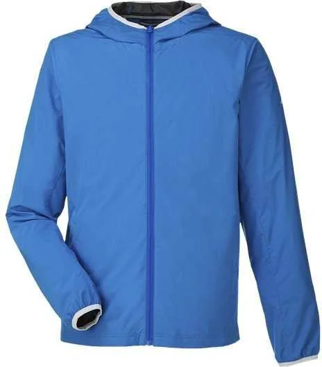 Nautica N17926 Stillwater Hooded Windbreaker - Royal