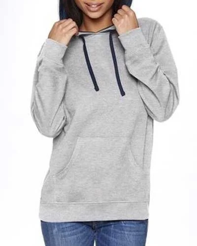 Next Level 9301 Unisex French Terry Pullover Hoodie - Heather Gr Mid Ny