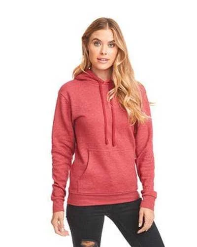 Next Level 9302 Unisex Pch Pullover Hooded Sweatshirt - Heather Cardinal