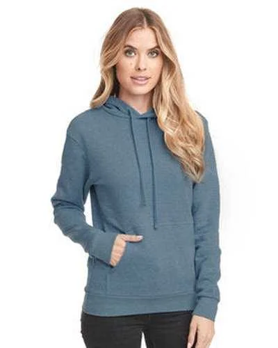 Next Level 9302 Unisex Pch Pullover Hooded Sweatshirt - Heathr Slate Blue