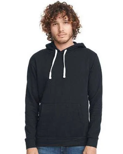 Next Level 9303 Unisex Santa Cruz Pullover Hooded Sweatshirt - Graphite Black