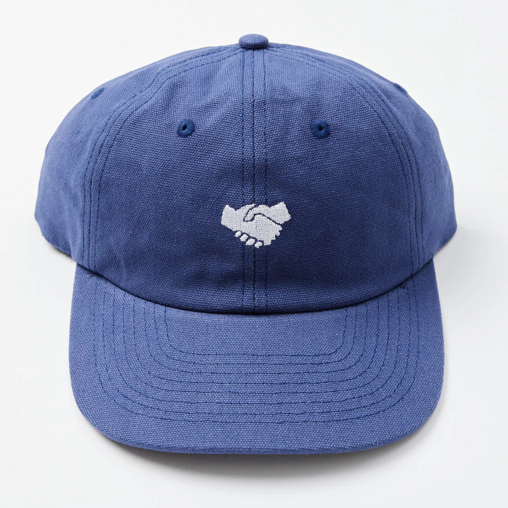 North Skate Mag Supplies Logo  Canvas Cap - Blue