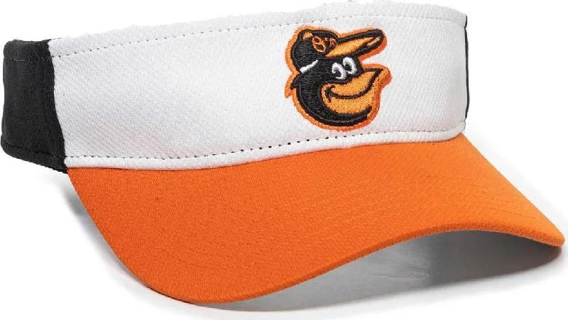 OC Sports MLB-185 Traditional Visor - Baltimore Orioles