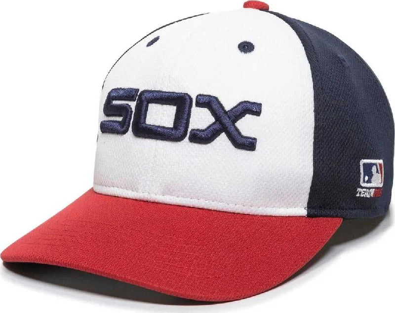 OC Sports MLB-350 MLB Polyester Baseball Adjustable Cap - Chicago White Sox Legacy