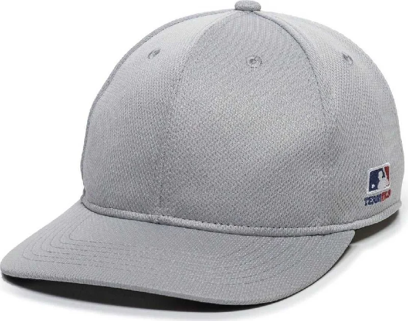 OC Sports MLB-850 Team MLB Logo Located on Left Temple Cap - Light Gray