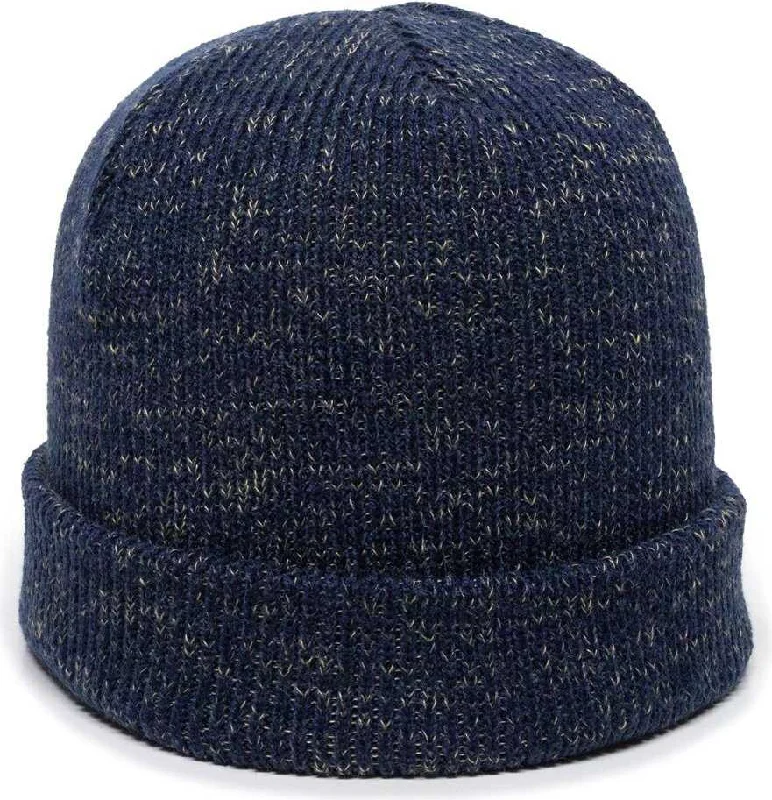 OC Sports OC804 Watch Beanie with Cuff - Navy