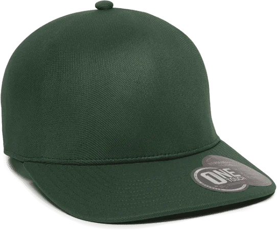 OC Sports REEVO Flexible Fitting Cap - Dark Green