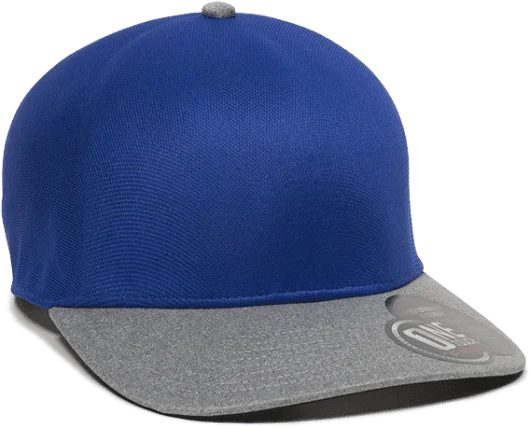 OC Sports REEVO Flexible Fitting Cap - Royal Heathered Grey